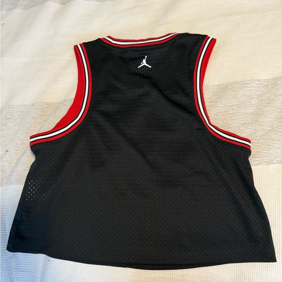 Jordan Black and Red Jersey Tank Top - Picture 2 of 2
